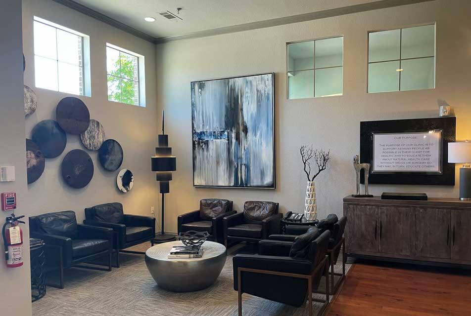 Epic Healthcare & Physical Medicine In Flower Mound reception desk