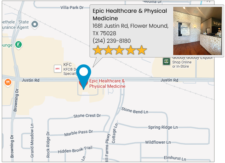 Epic Healthcare & Physical Medicine's location on google map