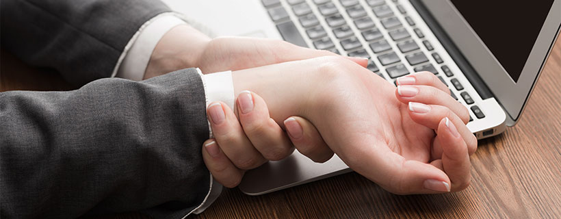 patient needing carpal tunnel syndrome in need of shockwave therapy in Flower Mound